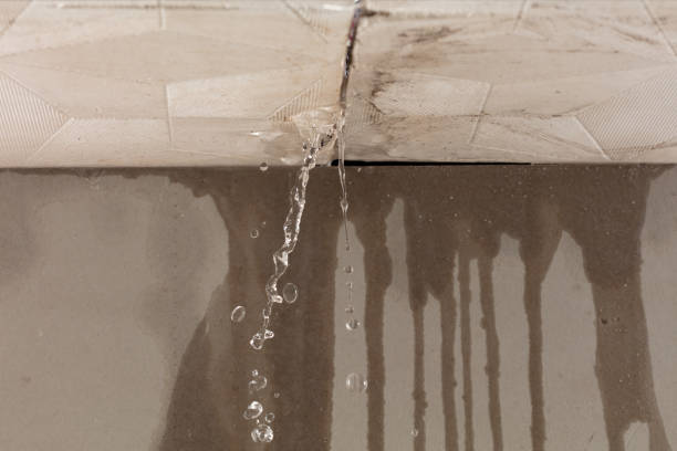 Professional Burst Pipe Cleanup technician working in Stilwell, KS